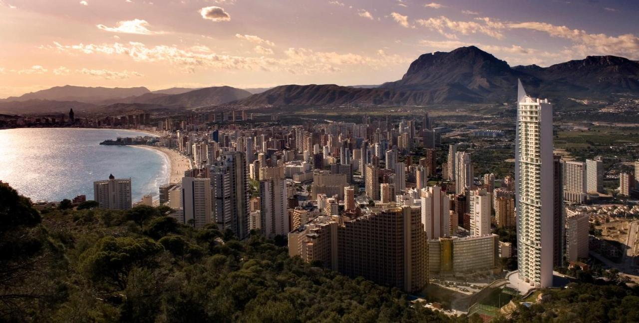 貝尼多姆Skyline 31 Terraza Privada Con Vistas Al Mar公寓 外观 照片