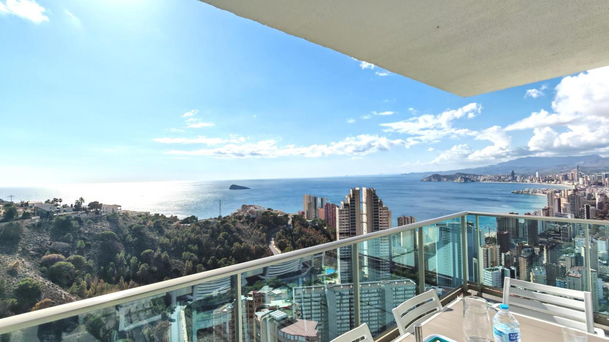 貝尼多姆Skyline 31 Terraza Privada Con Vistas Al Mar公寓 外观 照片