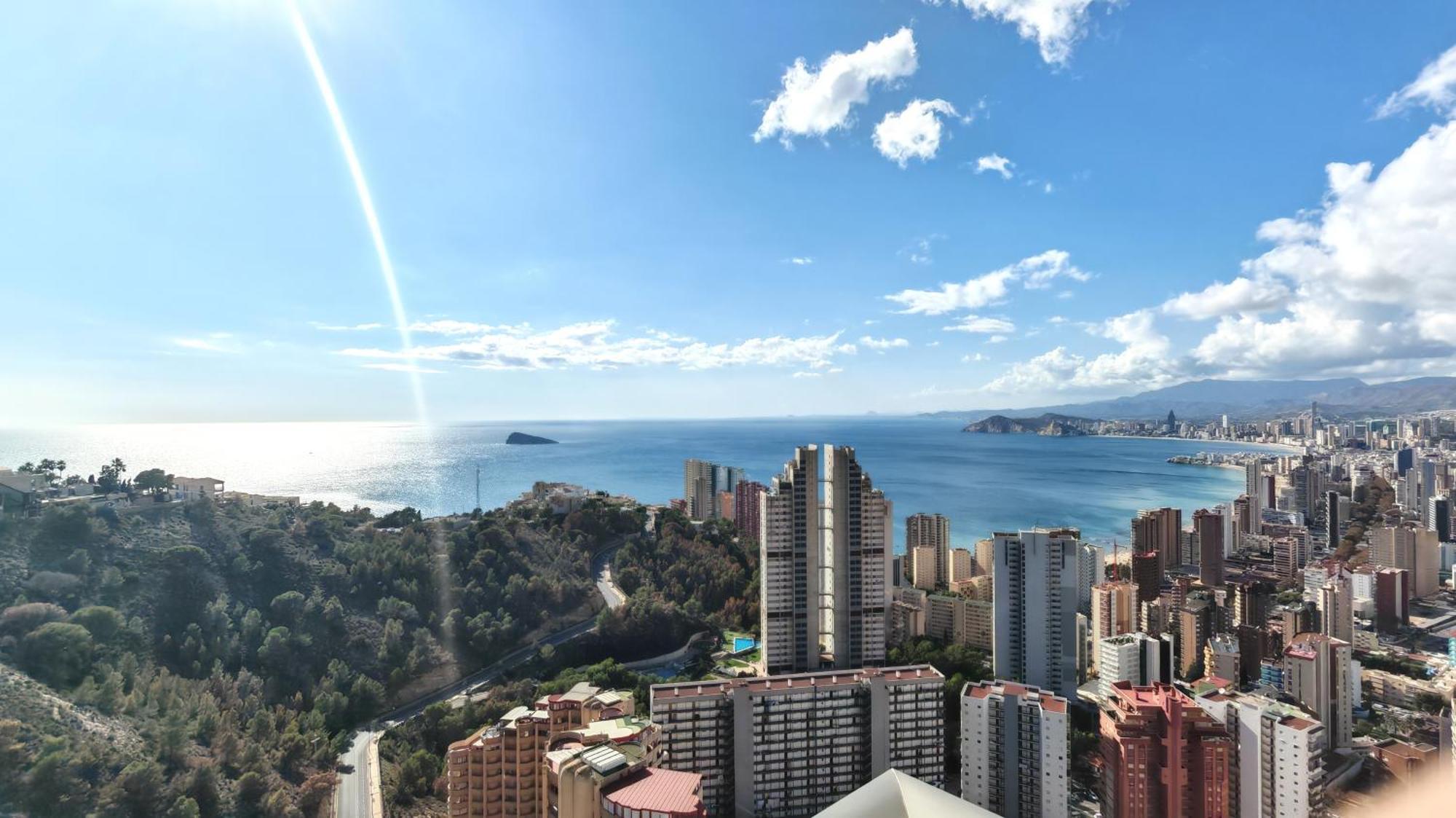 貝尼多姆Skyline 31 Terraza Privada Con Vistas Al Mar公寓 外观 照片