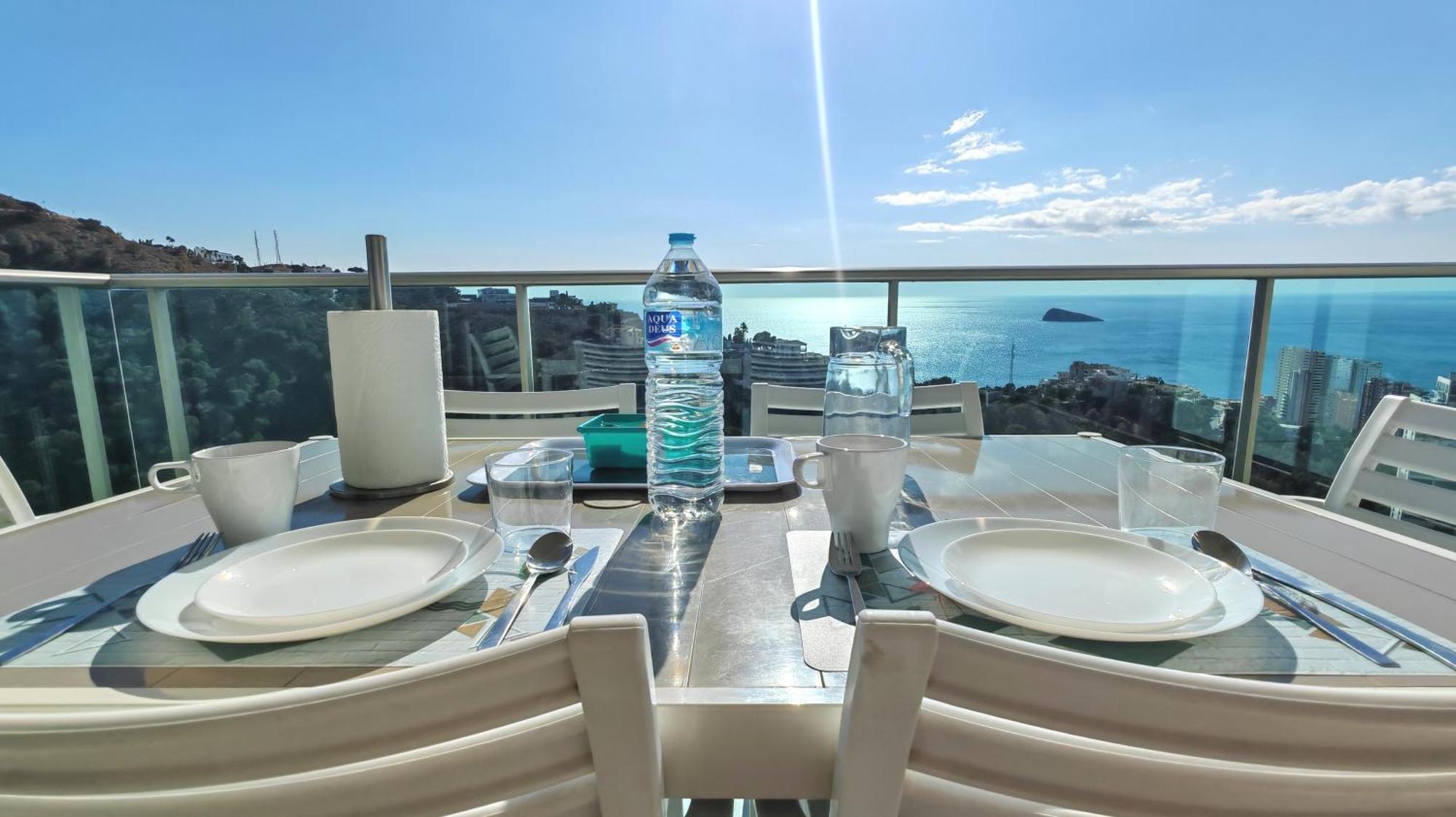 貝尼多姆Skyline 31 Terraza Privada Con Vistas Al Mar公寓 外观 照片